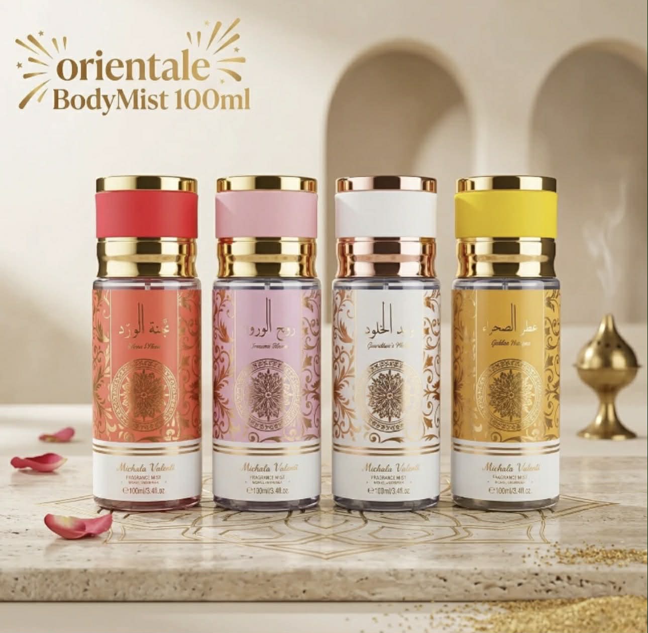 Brumes Corporelles “Oriental Edition” 4 x 100ml