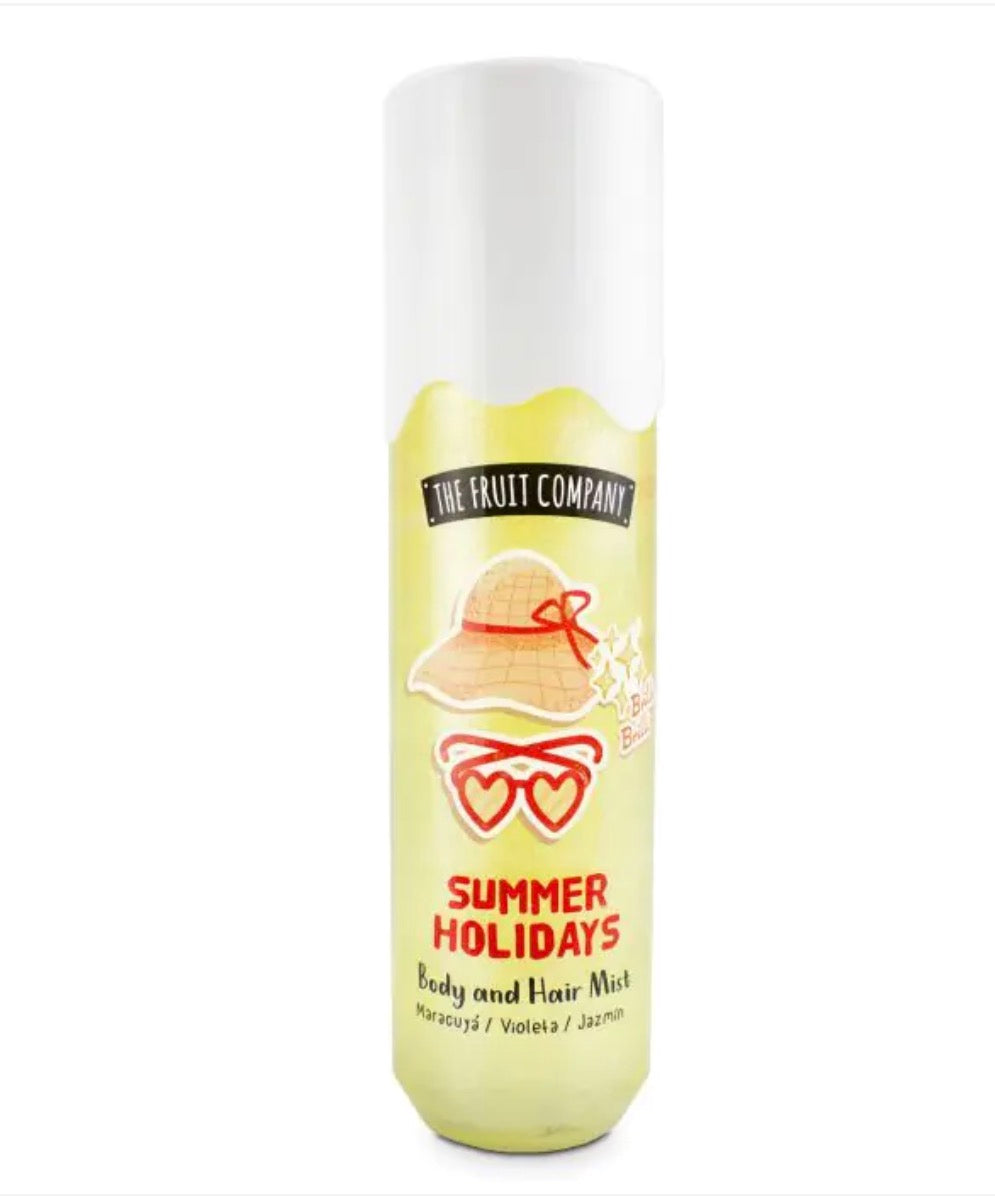 Brume pailletée Summer Holidays - The fruit company 200ml
