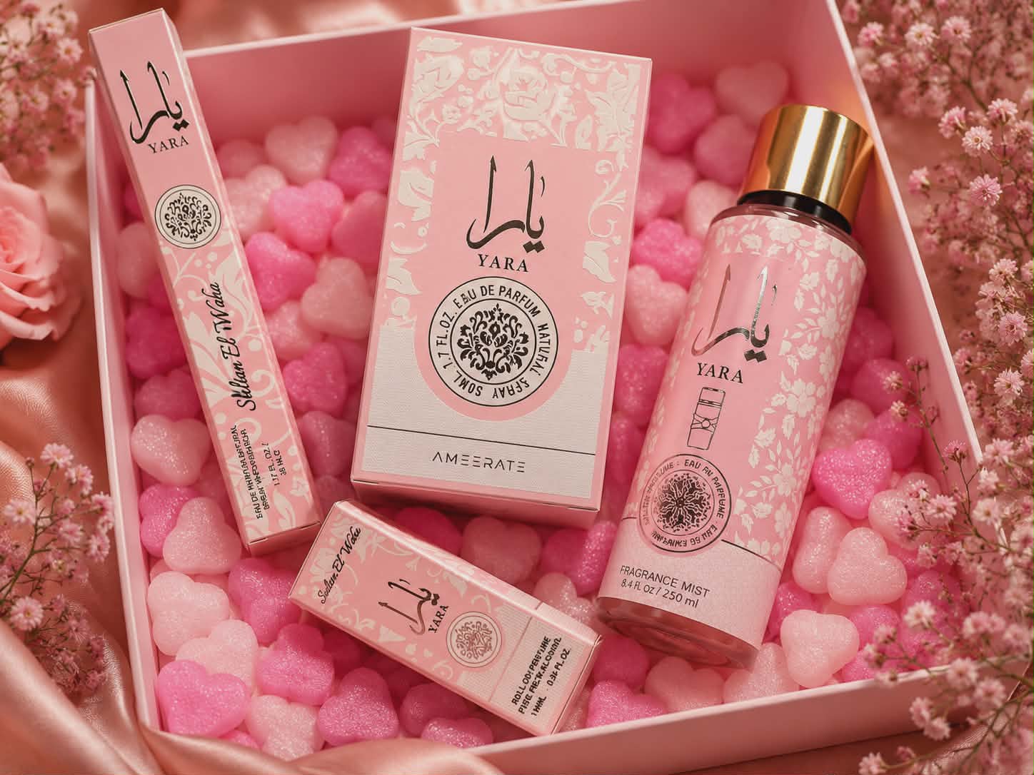 Coffret Yara 4 pièces
