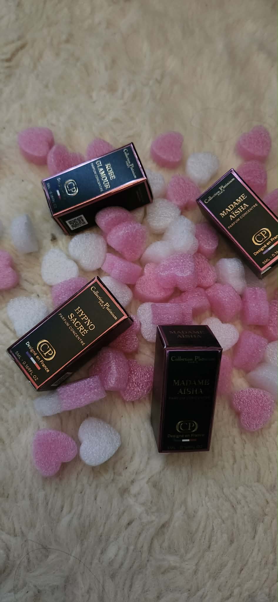 Lot de 4 petits Musc