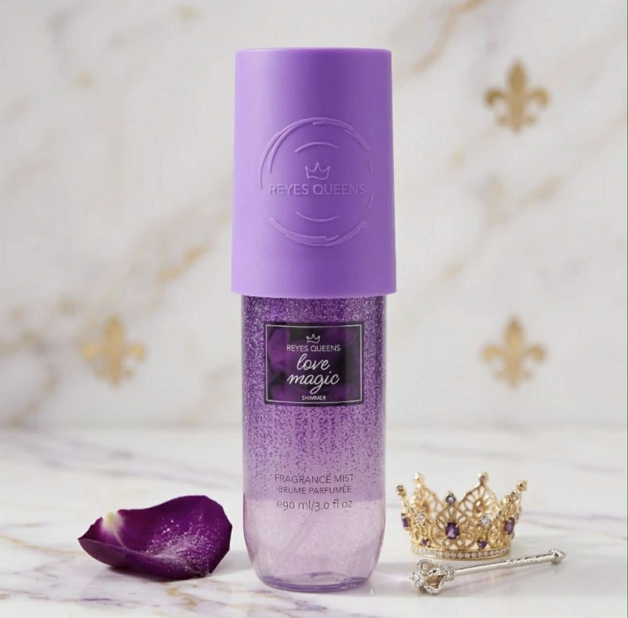 Brume Corporelle Reyes Queen  “Love Magic” - 90ml [Pailleté]