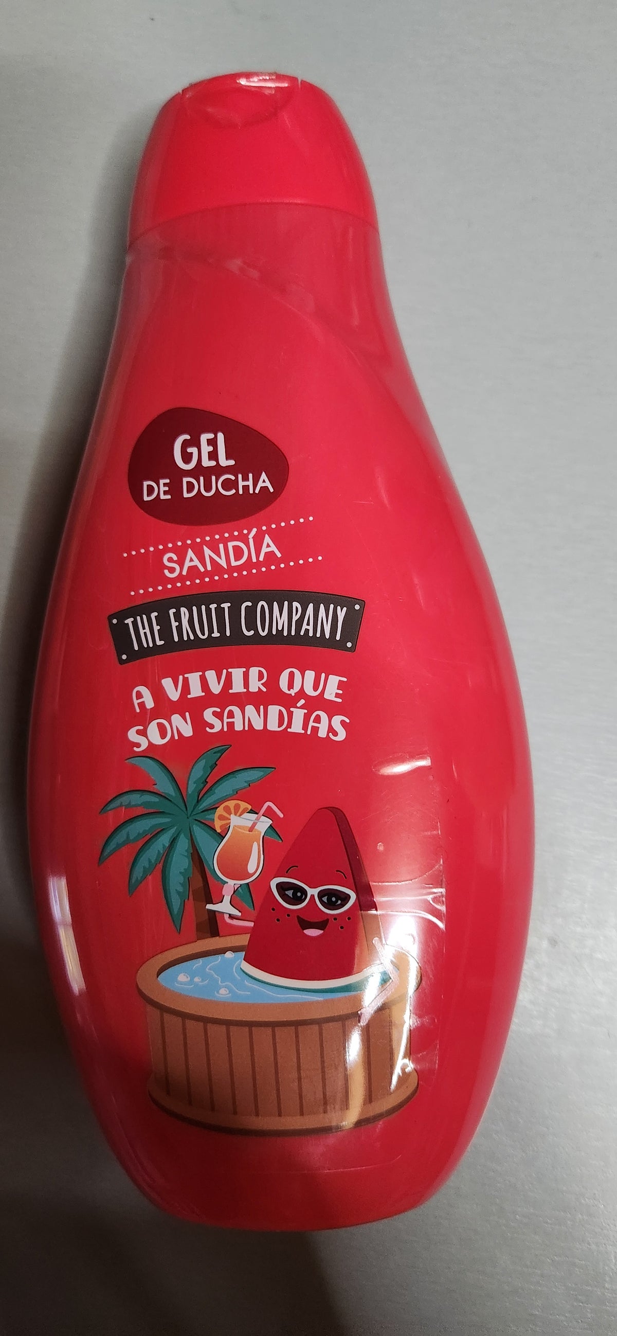 Gel Douche The Fruit Company plus que deux pasteque ou melon - 600ml