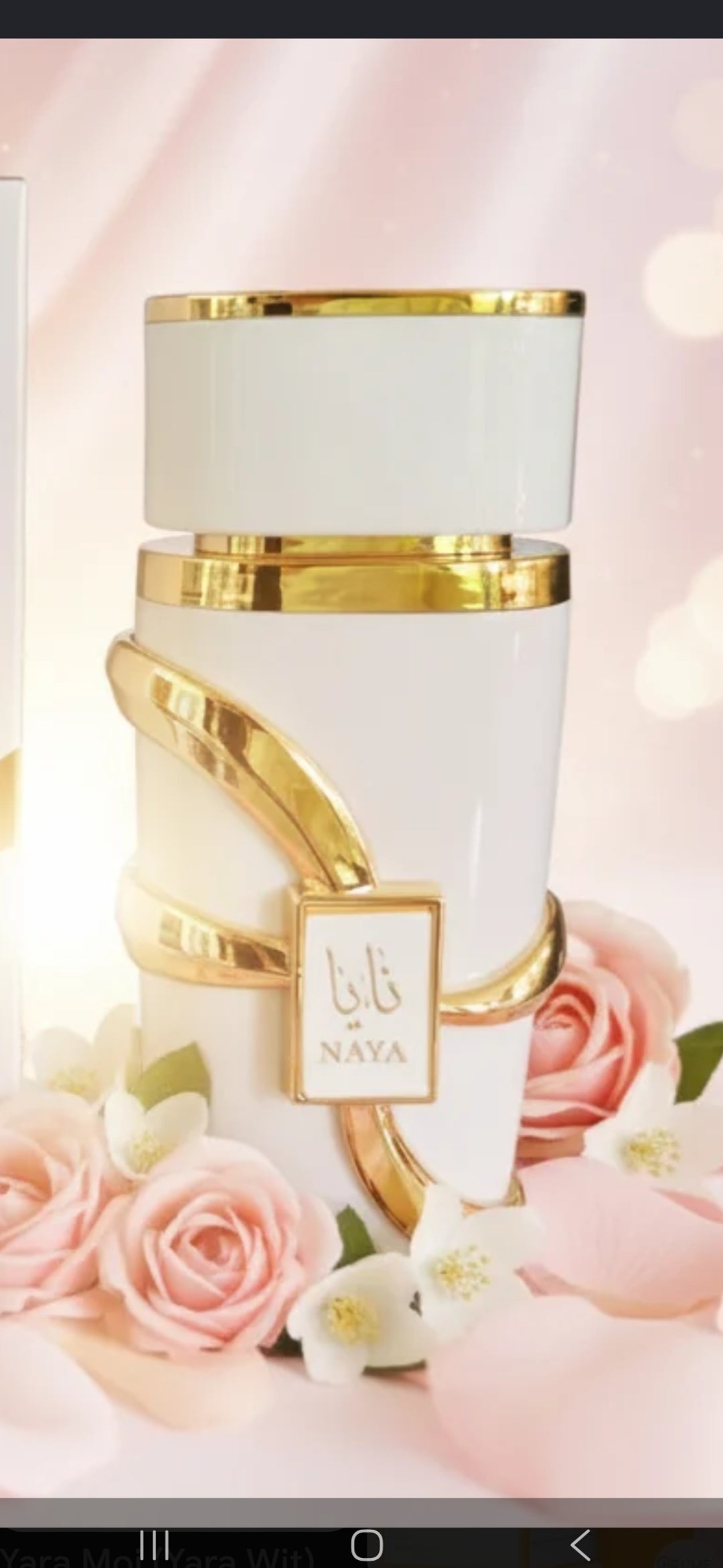 Naya  tahara vanille 100ml de dubai avenue