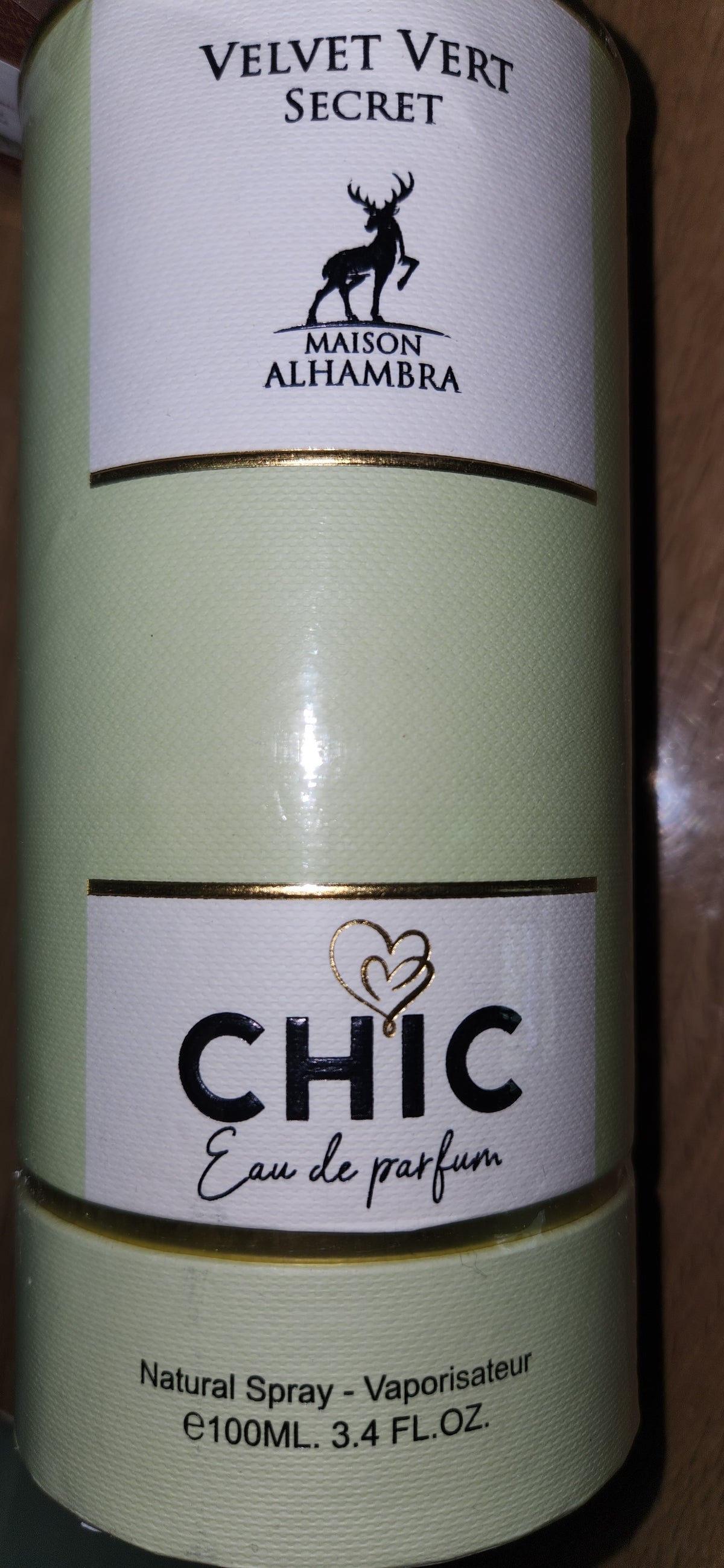 Parfum  velvet secret 100ml maison alhambra