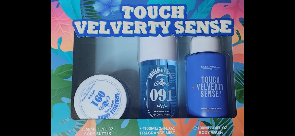 Coffret brume corps et cheveux en 100 ml gel douche en 100ml et crème corporelle en.50 ml numéro 39.91 .71.40