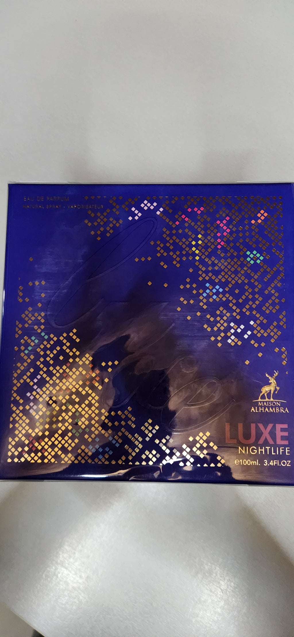 Coffret parfums 100ml luxe nighlife,luxe émerald, luxe bold maison alhambra