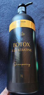 Champoing 1 litre botox a la kératine ou a la soie