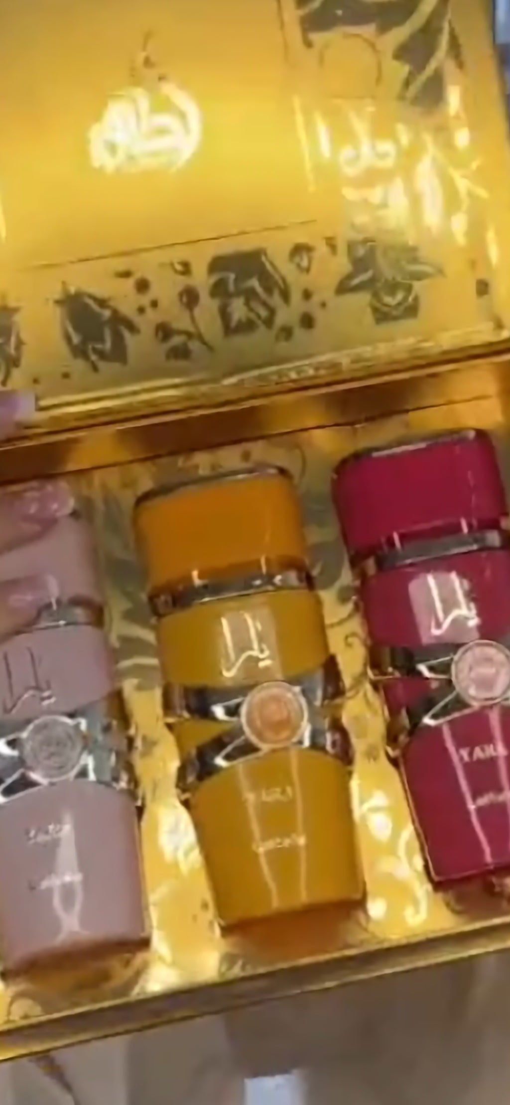 Coffret yara lattafa original trois parfum en 50 ml
