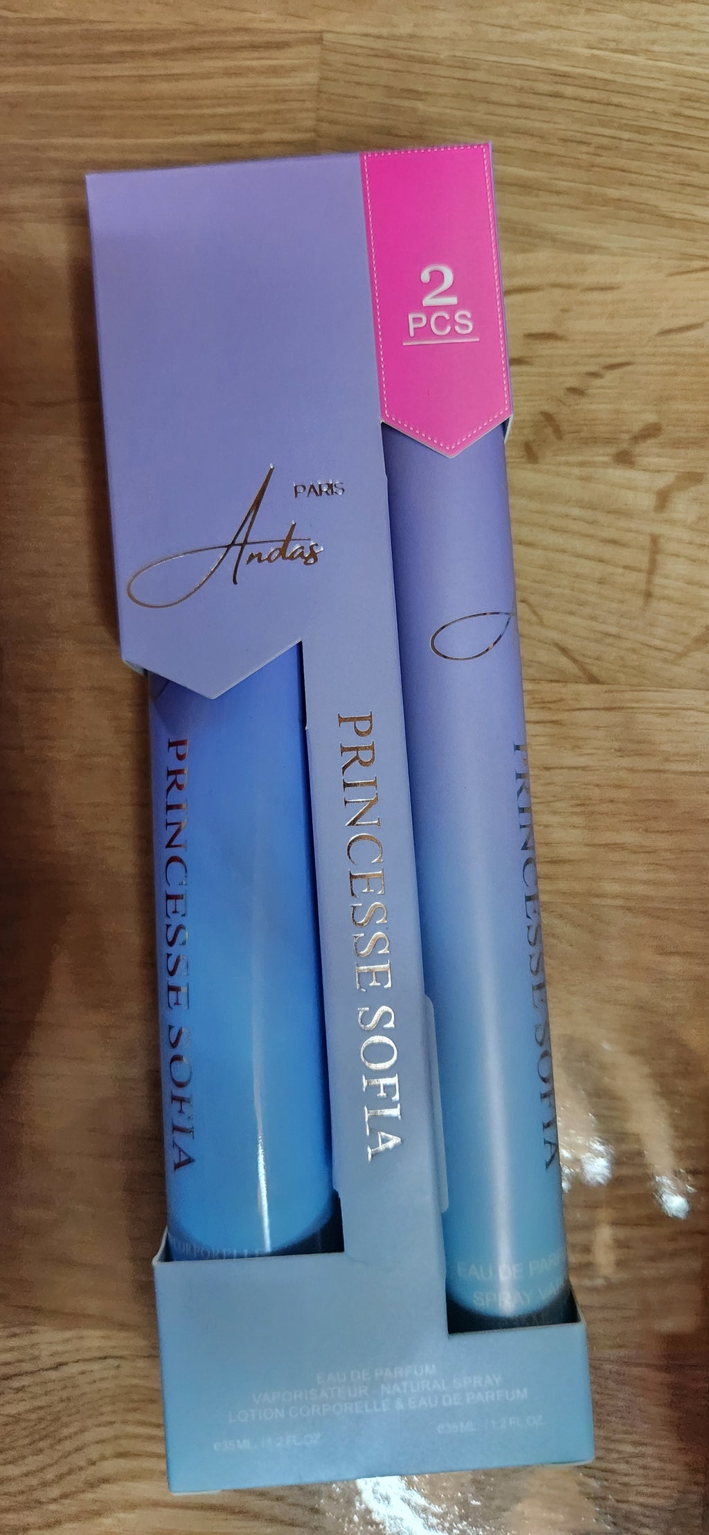 Coffrets eau de parfum rt crème corporelle  35ml