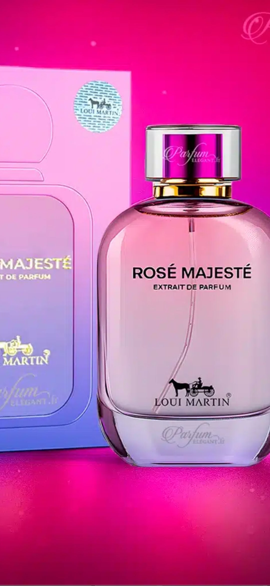 Rosé majesté 100ml loui martin
