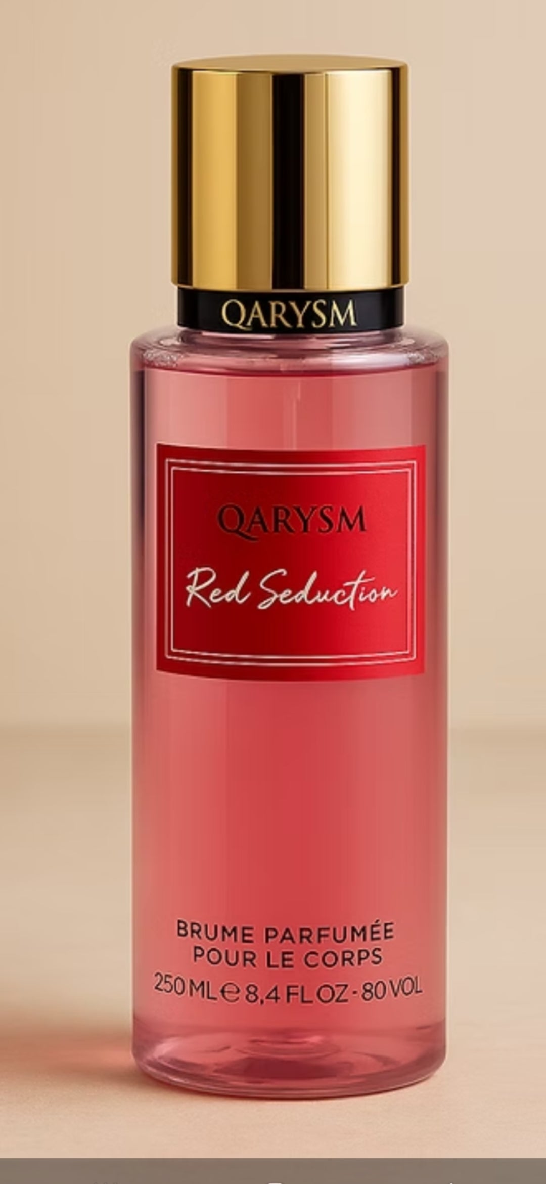 Brume red séduction Qarysm 250 ml