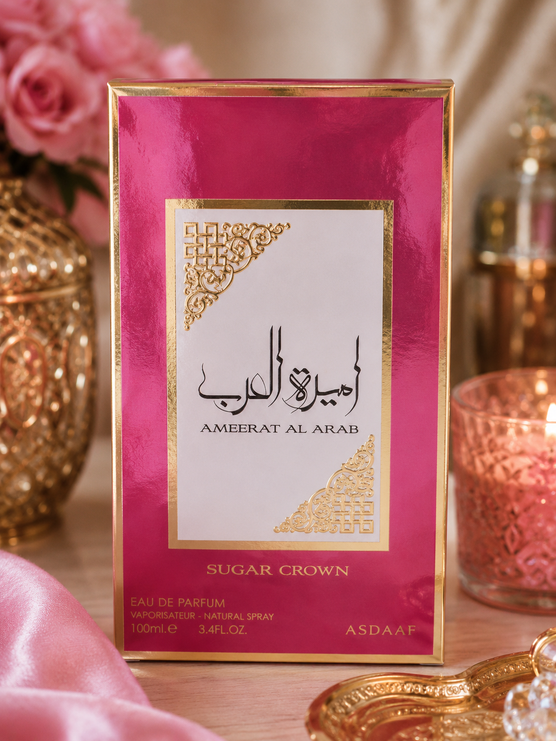 Parfum femme 100 ml ameerat al arab super crown.