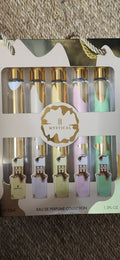 Coffret mysticale eau de parfum cinq flacons de vaporisateurs voyage nomades 35 ml